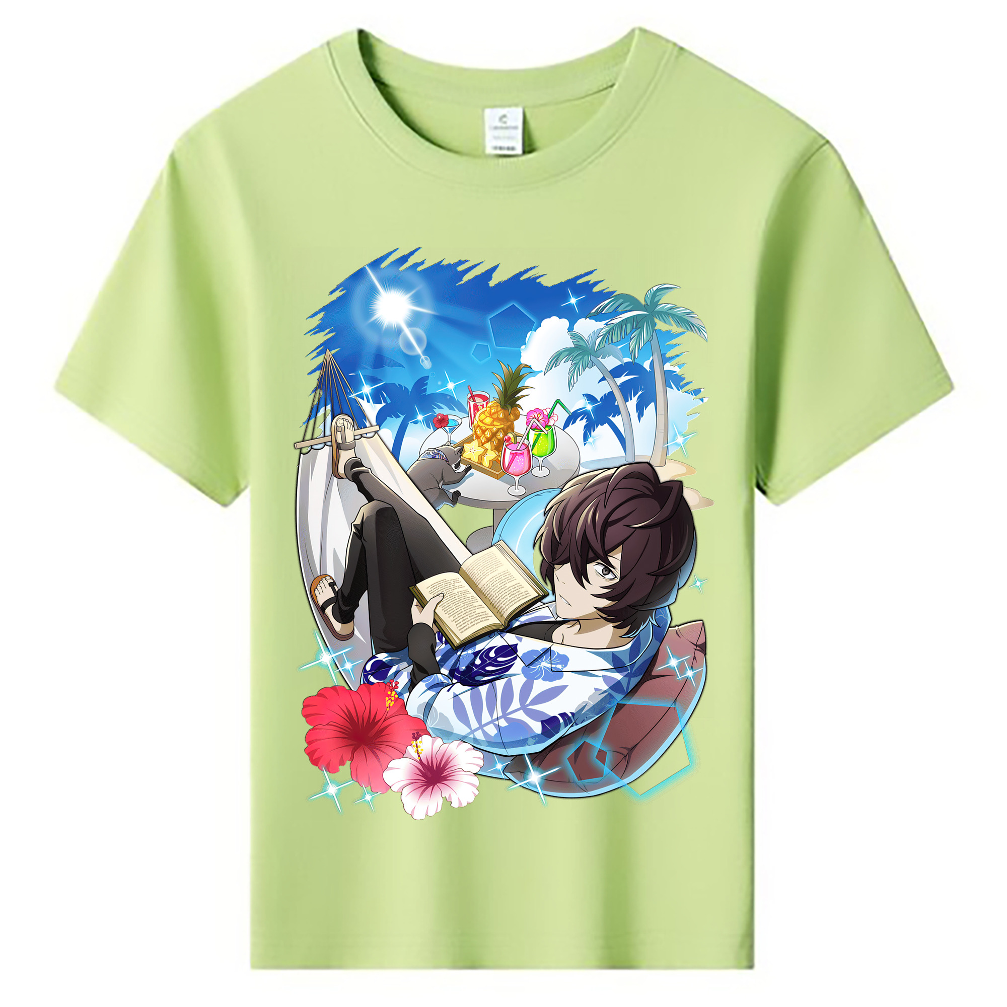 （画像用） 文豪ストレイドッグス Bungo Stray Dogs 綿100％キッズTシャツ（フロントプリント）